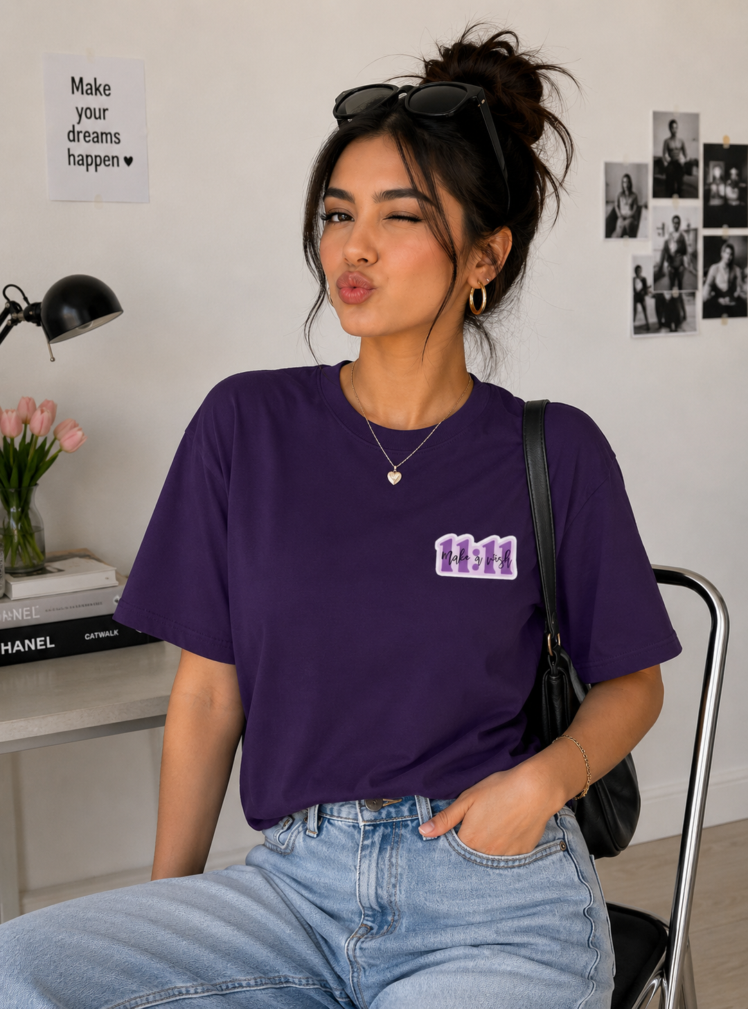 11:11 Basic Tee- For Her