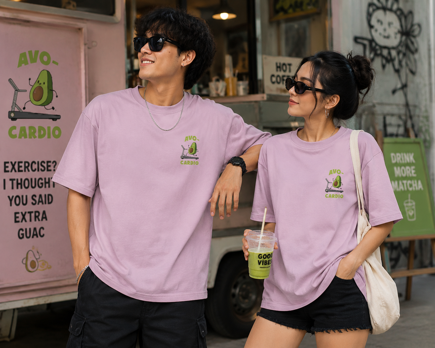 Ava-cardio Classic Crew Tee- UNISEX