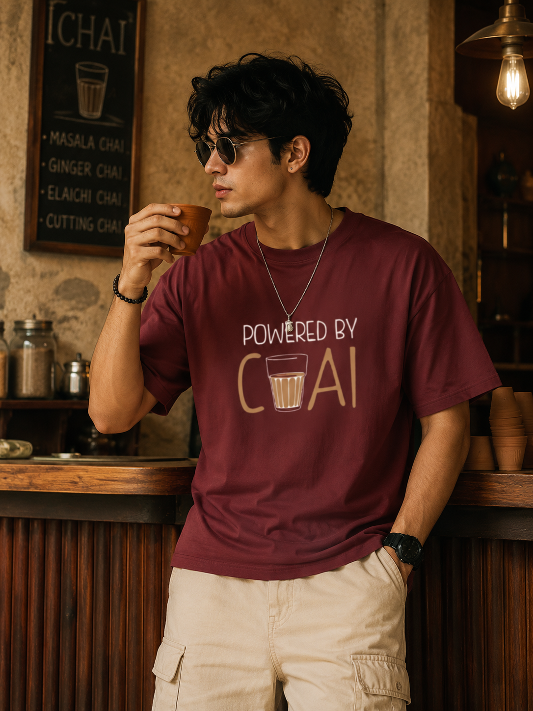 Chai Classic Crew Tee- For Him