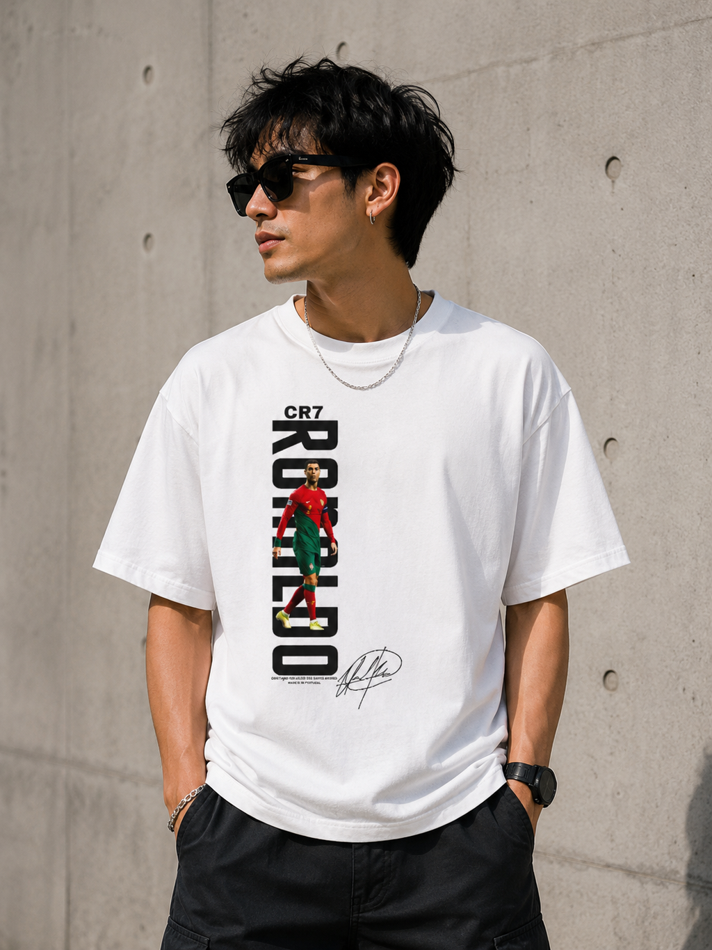 CR7 Classic Crew Tee- For Him