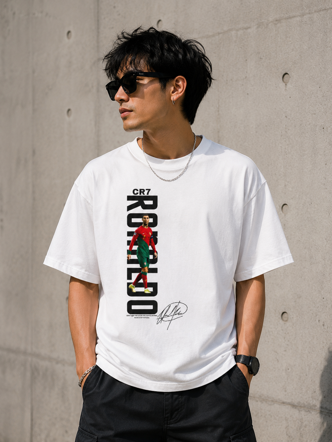 CR7 Classic Crew Tee- For Him