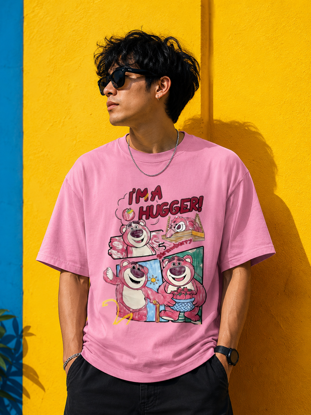 Hugger Classic Crew Tee- For Him
