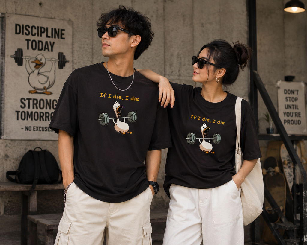 If I Die Classic Crew Tee- UNISEX