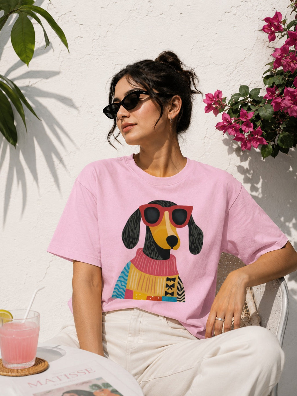 Dogwati Oversized Tee- FOR HER