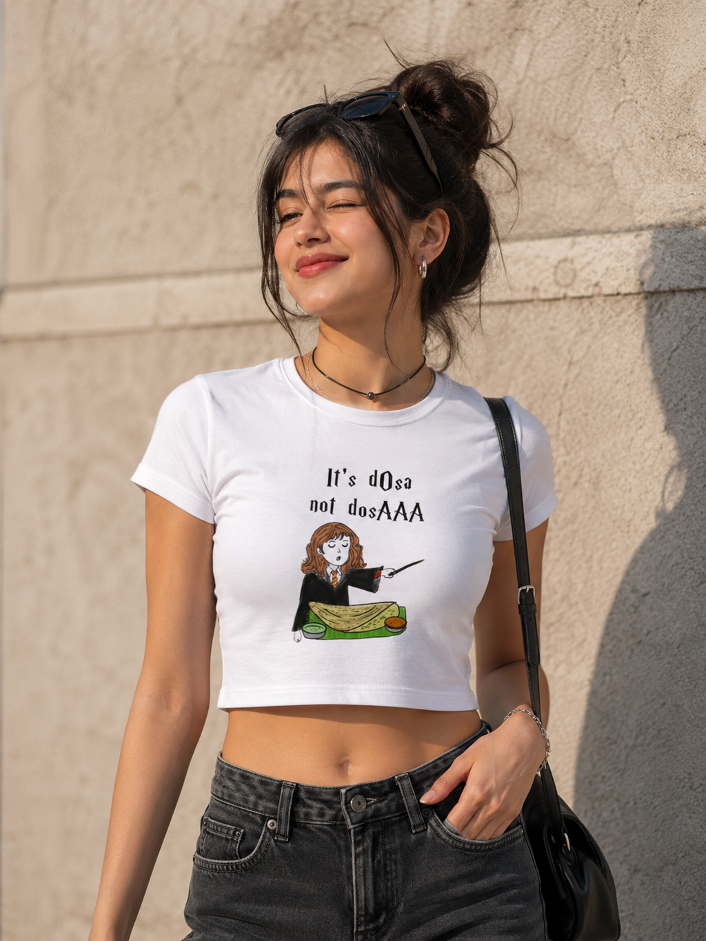 Dosa Crop Tee- For Her