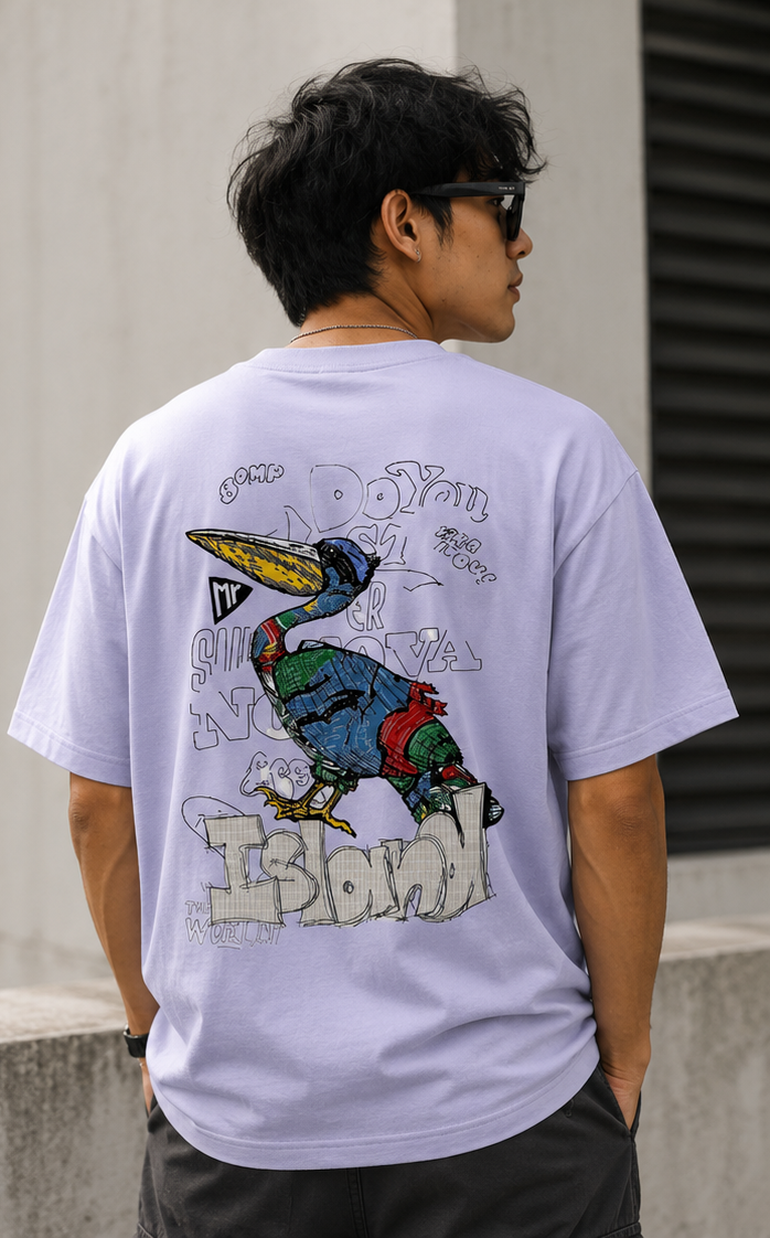 Duck You F&B Oversized Tee- For Him