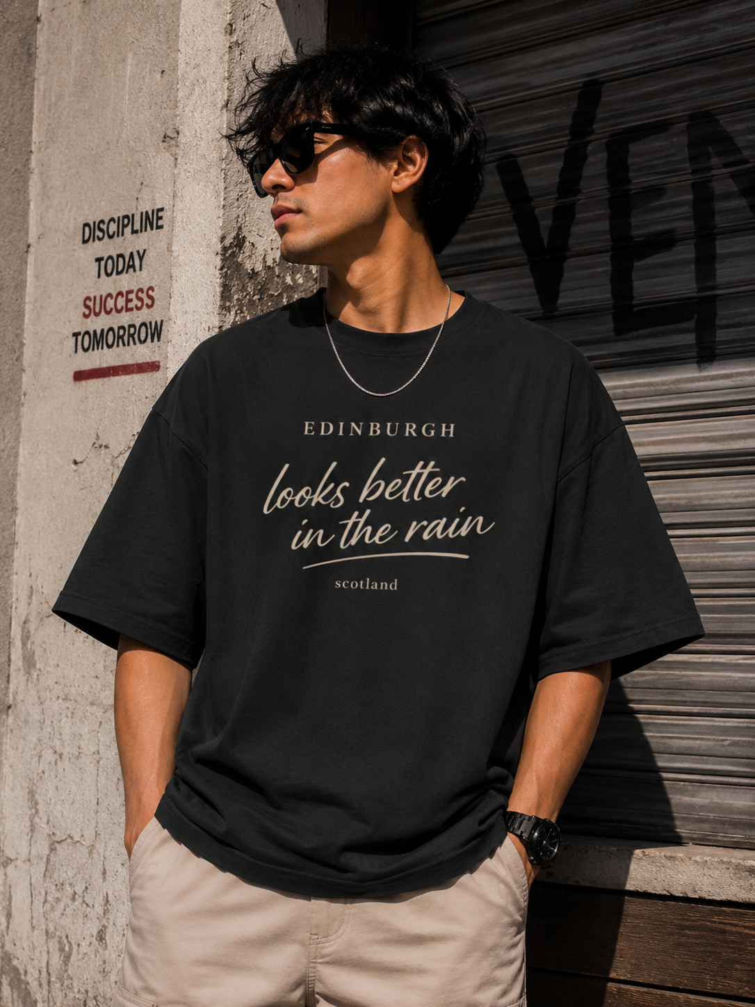 Edinburgh Oversized Tee- For Him