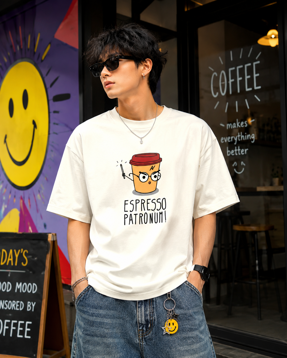 Espresso Patronum Classic Crew Tee- UNISEX
