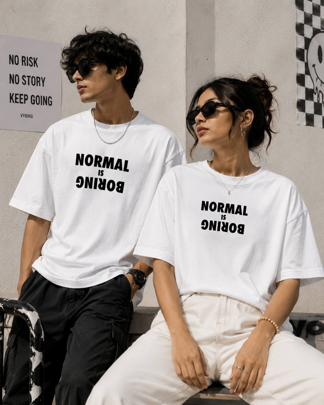 Normal Boring Basic Tee- UNISEX