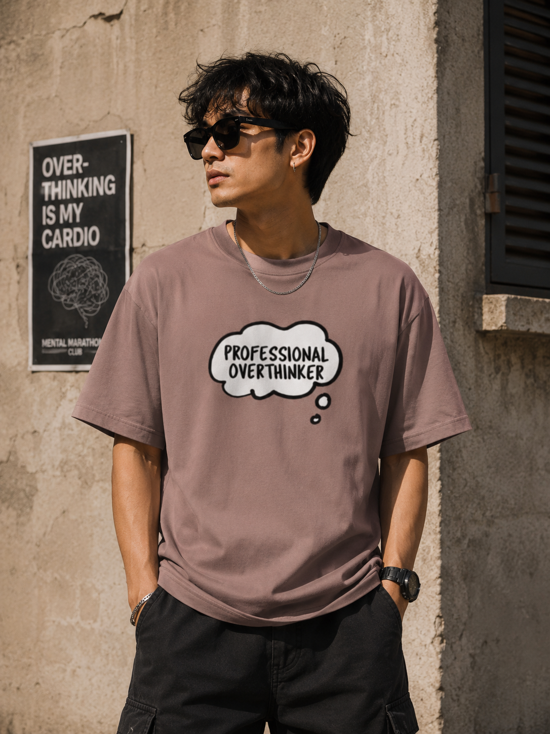 Professional Overthinker Classic Crew Tee- UNISEX