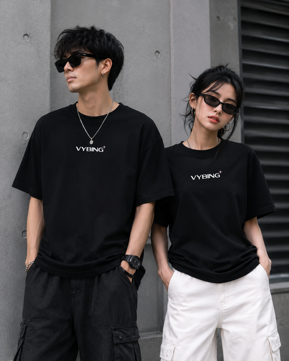 VYBING Basic Tee- UNISEX